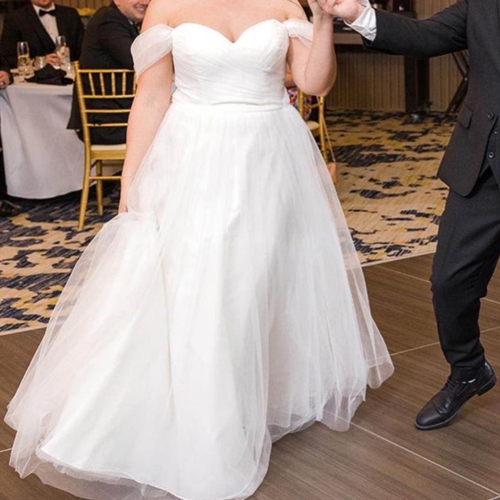 David’s Bridal wedding dress